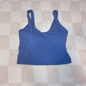 lululemon athletica Blue Crop Top